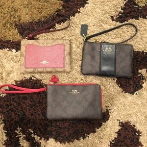 Coach Wristlets